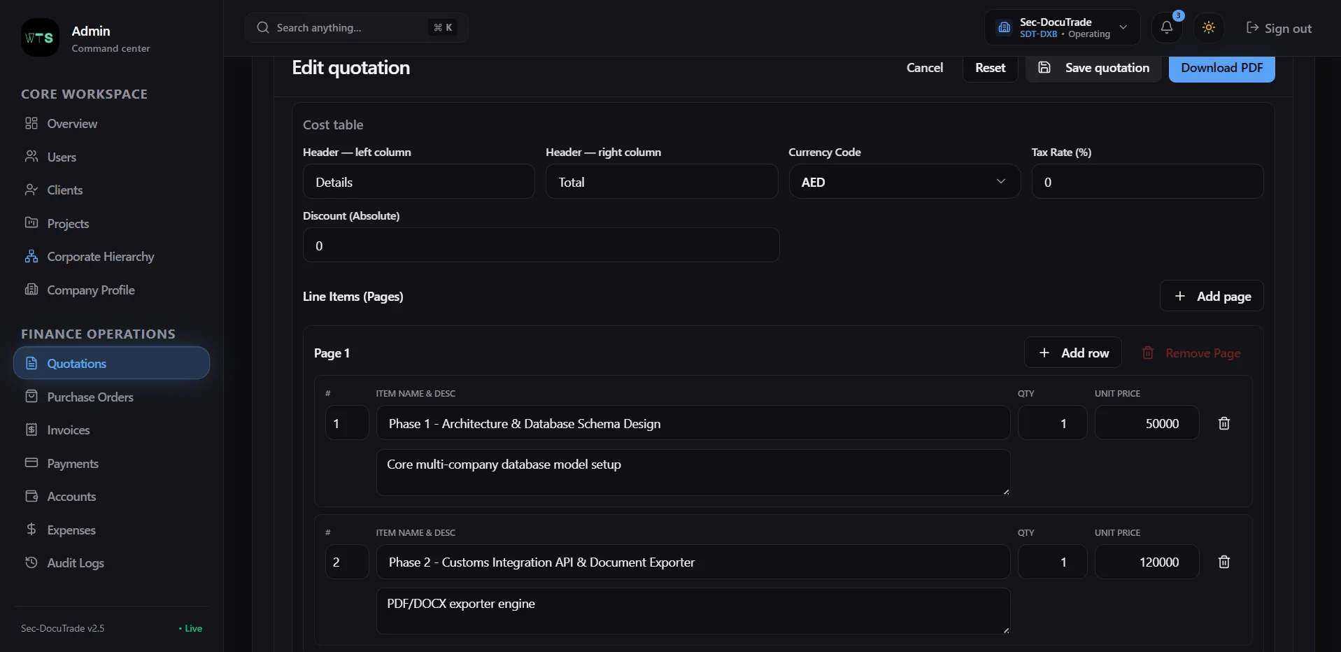 Fin Core - Enterprise Multi-Company ERP thumbnail 30