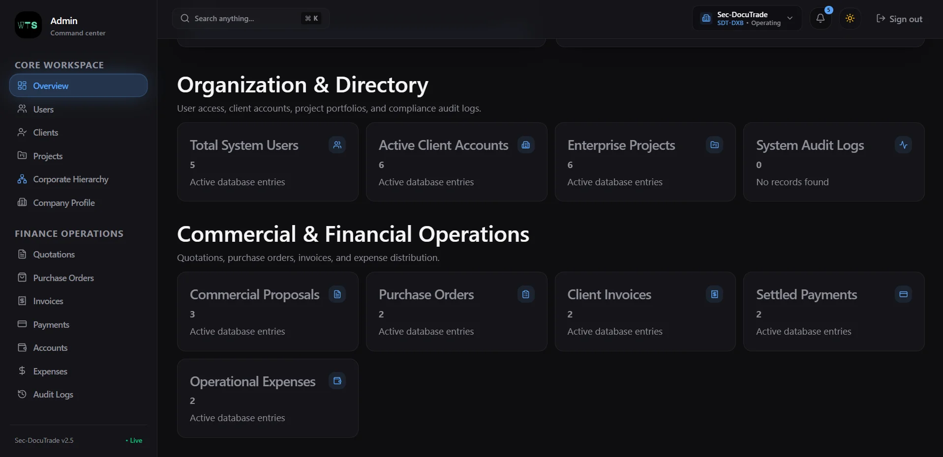 Fin Core - Enterprise Multi-Company ERP thumbnail 5